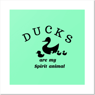 ducks spirit animal Posters and Art